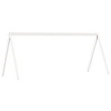 Kids' Bed Roof White 199x80.5x88 cm Solid Wood Pine 846956