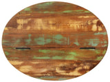 Coffee Table Black 50x27 cm Solid Wood Reclaimed 351755