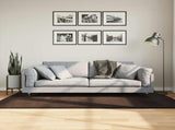 Medium Pile Soft and Washable Rug HUARTE Brown 170 x 120 cm 42022467