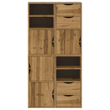 Side Cabinets 4 pcs "ODDA" 40x24x79 cm Solid Wood Pine 3365348