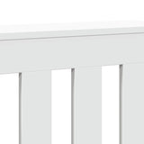 ZNTS Radiator Cover White 149x20x82 cm Engineered Wood 852744