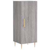 Highboard Grey Sonoma 34.5x34x180 cm Engineered Wood 3199167