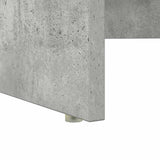 Desk Concrete Grey 120.5 x 44 x 88.5 cm Engineered Wood 869477