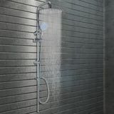 Dual Head Shower Set with Hand Shower Stainless Steel 145056