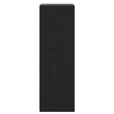 Highboard Black Oak 70 x 41 x 124 cm Engineered Wood 8015672