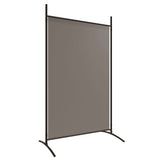 3-Panel Room Divider Anthracite 525x180 cm Fabric 350280