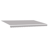 Retractable Awning Light Grey 500 x 300 x 165 cm 3331369