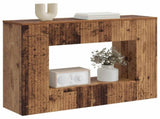 Console Table Striped Old Wood 101 x 29 x 74 cm Engineered Wood 899884