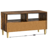 LED TV Cabinet Smoked Oak Engineered Wood 896780