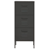 Storage Cabinet Anthracite Steel Medium Ball-Bearing 336186