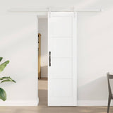 Sliding Door ORKDAL White 61 x 198.5 cm Solid Pine Wood 3333745