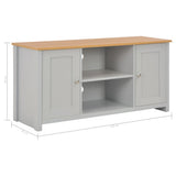 283740 TV Cabinet Grey 120x39x58 cm