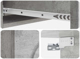 Wall-Mounted Side Table Concrete Grey 87.5 x 34.5 x 17 cm 898158