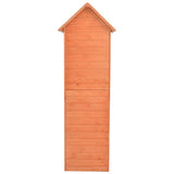 ZNTS Garden Storage Shed 71x60x213 cm Wood 170649