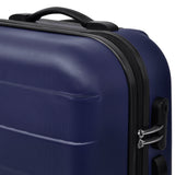 Three Piece Hardcase Trolley Set Blue 45.5/55/66 cm 91144