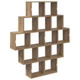 Wall Shelf Artisan Oak 120 x 20 x 136 cm Engineered Wood 8012163