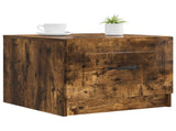 Coffee Table Smoked Oak 49 x 50 x 37 cm Engineered Wood 895890