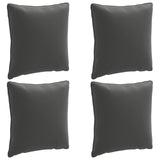 4-Piece Back Cushions PUTTEN 4 pcs 100% Polyester Anthracite 945132