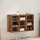 Shoe Cabinet Old Wood 77.5 x 30 x 51 cm Engineered Wood 875206