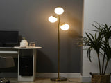 3-Light Tree Floor Lamps for Living Room, Modern Standing Lamp for Bedroom with Globe Lampshade, T3398P343239