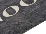Kitchen Rug Black Velvet 60x300 cm Non-slip Kitchen Rug 136551