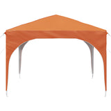 Pop-up Party Tent 290 x 290 x 245 cm Orange 42019855