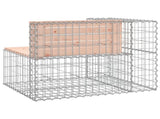 Garden Bench Natural wood tone and silver 834381