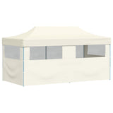 Party Tent Folding Cream 291 x 580 x 315 cm Oxford Fabric 42023651