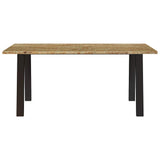 Dining Table 150x90x75 cm Solid Wood Acacia 353298