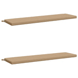 2-Piece Bench Cushions SOEST 2 pcs 100% Polyester Sand 948973