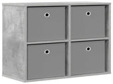 Sideboard with Drawer Concrete Grey 59.5 x 27 x 57 cm 8000535