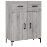 Highboard Grey Sonoma 69.5x34x180 cm Engineered Wood 3200519