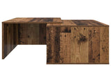 Coffee Table Set 2 pcs Old Wood Engineered Wood 8000266
