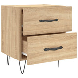 Bedside Cabinets 2 pcs Sonoma Oak 40x35x47.5 cm Engineered Wood 827299