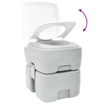 Camping Toilet Grey 41.5 x 36.5 x 42 cm 42001435