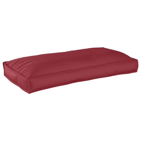 ZNTS Pallet Cushion for Seat/Backrest Wine Red 120x60x12 cm Oxford Fabric 42001564