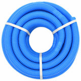 91750 Pool Hose with Clamps Blue 38 mm12 m