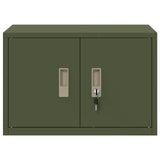 Storage Cabinet Olive Green 60 x 40 x 40 cm Steel 891716