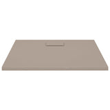 Shower Base Tray SMC Brown 90x80 cm 148924