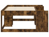 Kids'Bed Frame with Storage Smoked Oak 80 x 160 cm 3422623
