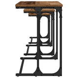 Nesting Coffee Table 3 pcs Old wood Engineered wood 883531