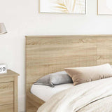 Headboard with Headboard Sonoma Oak 200 cm Engineered wood 887717