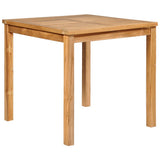 Garden Dining Set Warm Teak Fine sanded teak hardwood Medium 3059923