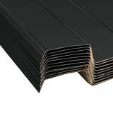 Roof Panels 12 pcs Galvanised Steel Anthracite 145720