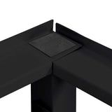 Washing Machine Pedestal Black 62 x 60.5 x 32.5 cm Steel 42022040