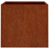 Planter 42x40x39 cm Corten Steel 821549