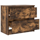 TV Cabinet Smoked Oak 60x35x54 cm Engineered Wood 861782
