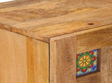 Sideboard Natural 60 x 33 x 75 cm Solid Mango Wood 4018262