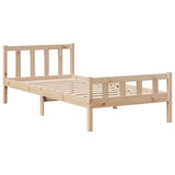 Bed Frame without Mattress 100x200 cm Solid Wood Pine 3305900