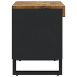 ZNTS TV Cabinet 60x33x43.5 cm Solid Wood Mango 352884
